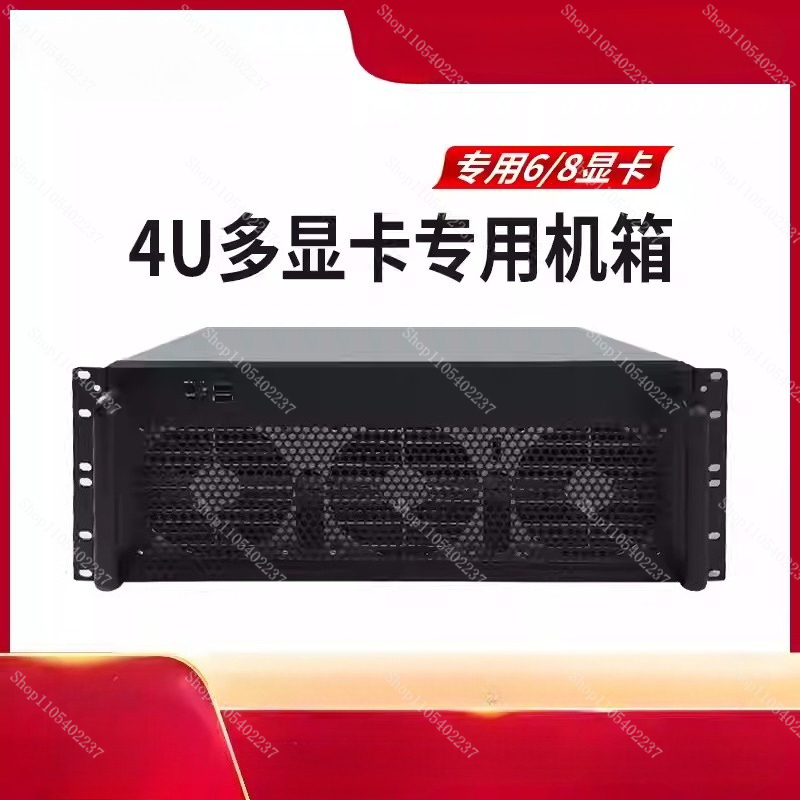 8 Gpu 4U Server Chassis - Chassi Multi GPU 4U para 6