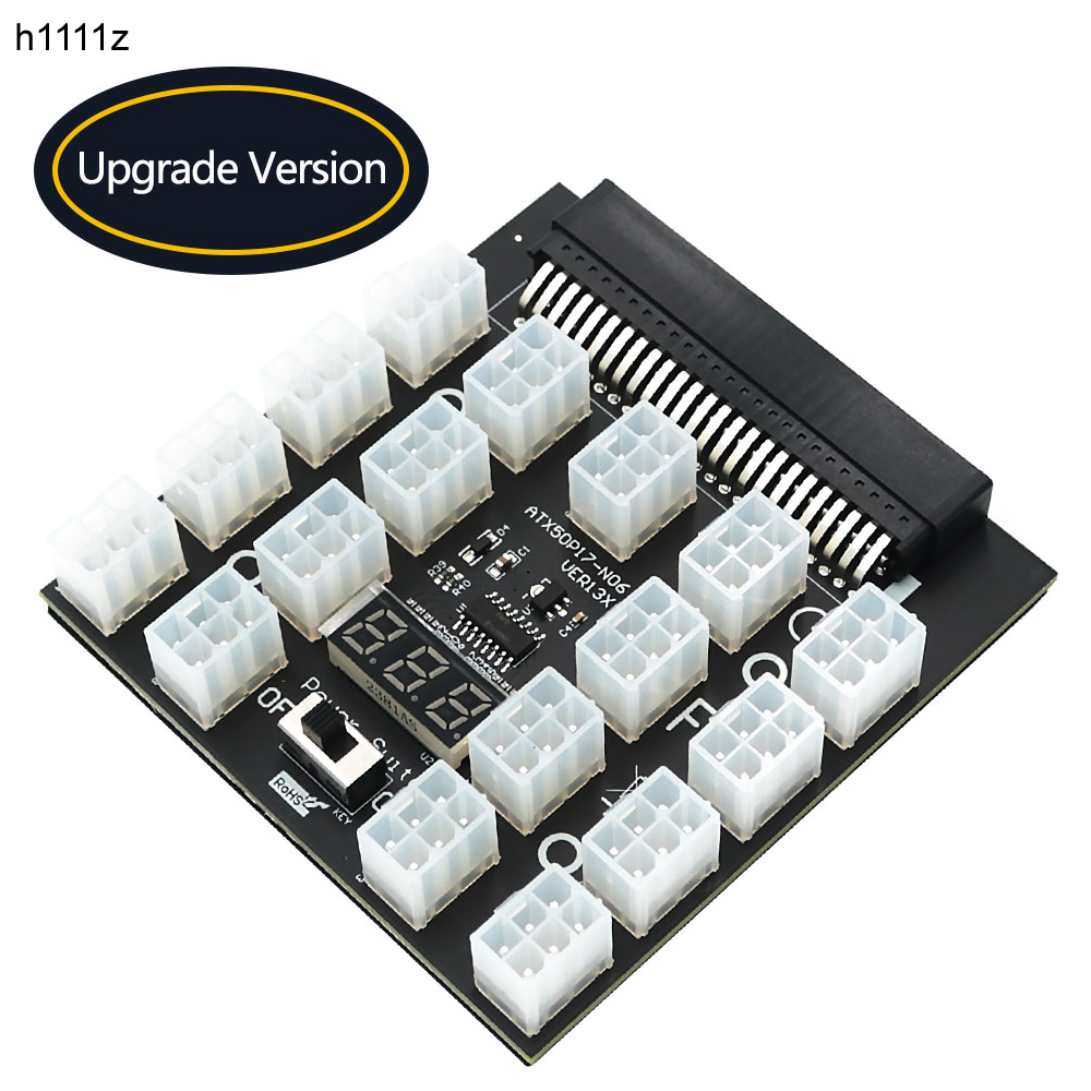2000W Atx Mining Power Supply - Pci-e 12v 50pin para atx 17x6pin