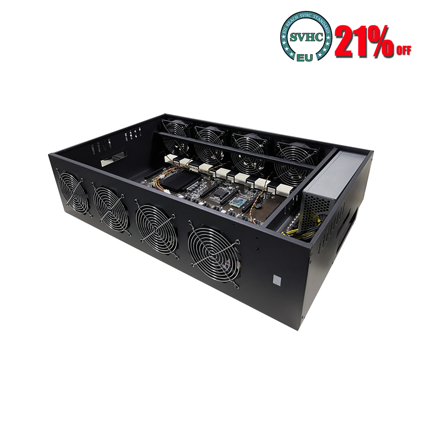 2000W Atx Mining Power Supply - Chassi um conjunto de máquina de