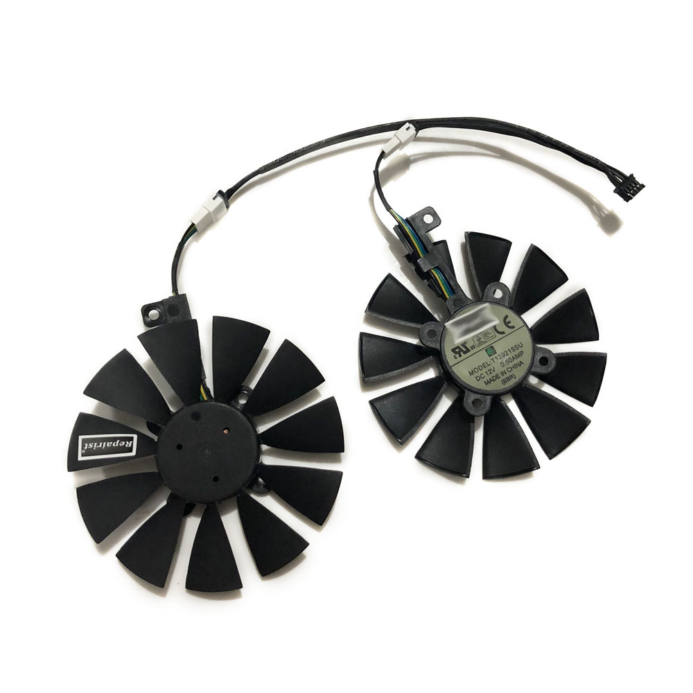 Rx 580 8Gb 2048Sp Gpu - 2 pcs/Set, Ventilador de placas de