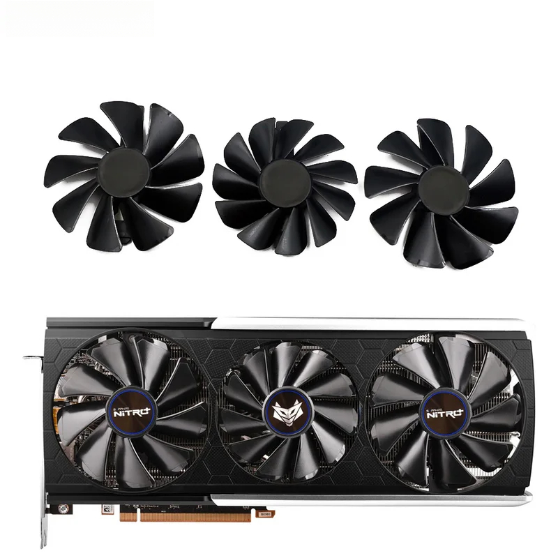 Rx 5700 Xt 8Gb Video Card - Ventilador de Resfriamento de GPU FD10015M12D