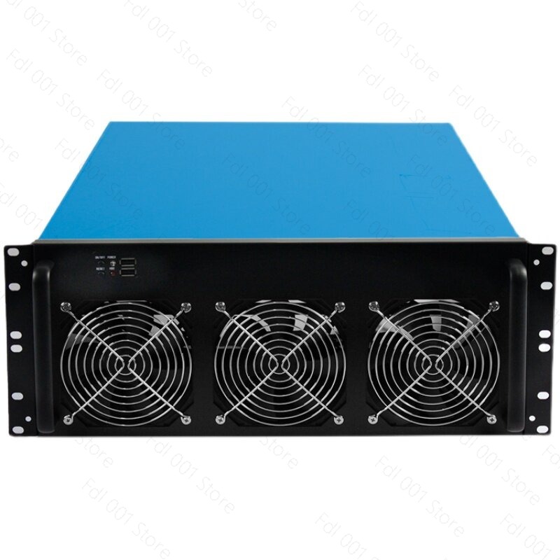 8 Gpu 4U Server Chassis - Chassi 4U para múltiplas placas gráficas,