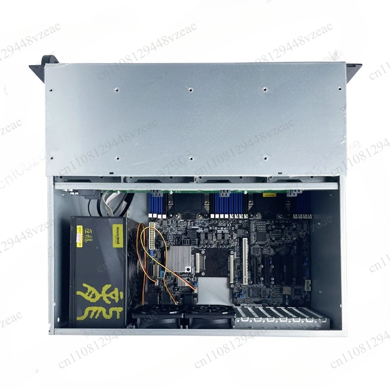 8 Gpu 4U Server Chassis - Placa gráfica GPU, estação de trabalho