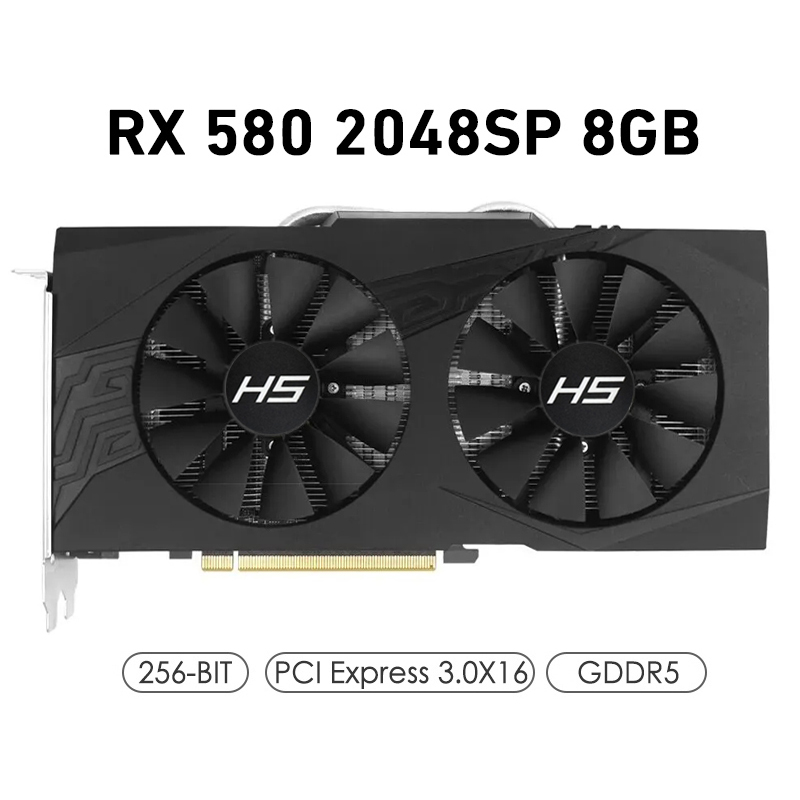 Placa de vídeo RX580 mais bara - Rx 580 8Gb 2048Sp Gpu avaliação e preço