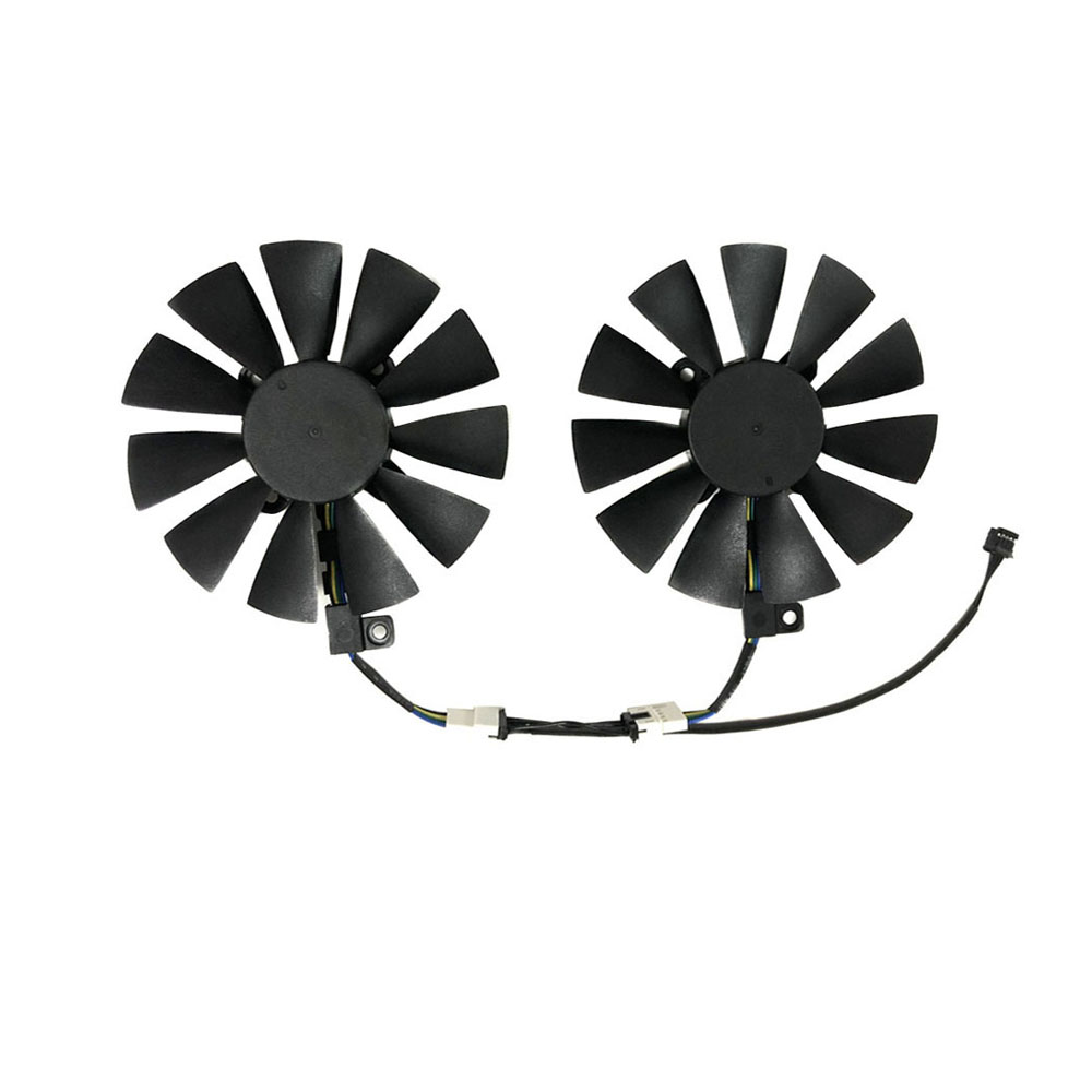 2 pcs/Set, Ventilador de placa - Rx 580 8Gb 2048Sp Gpu avaliação e preço