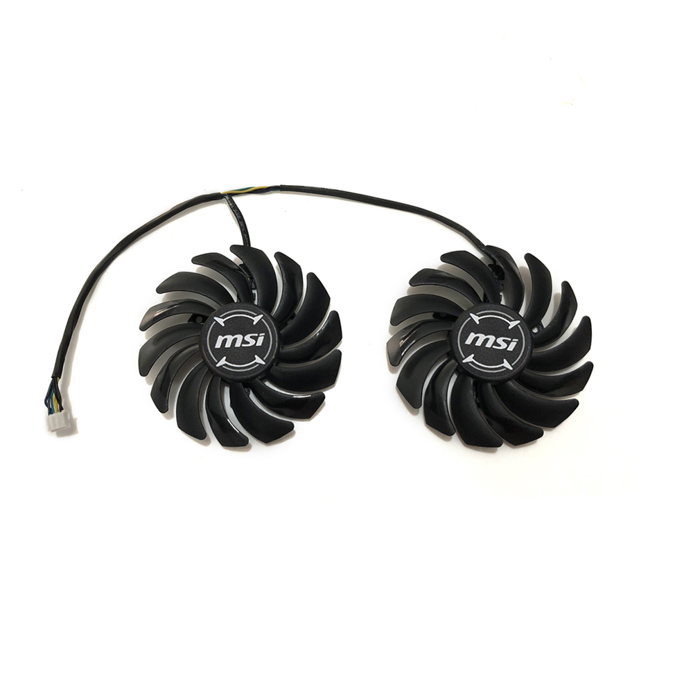 2 pcs/Set, Ventilador de placa - Rx 580 8Gb 2048Sp Gpu avaliação e preço