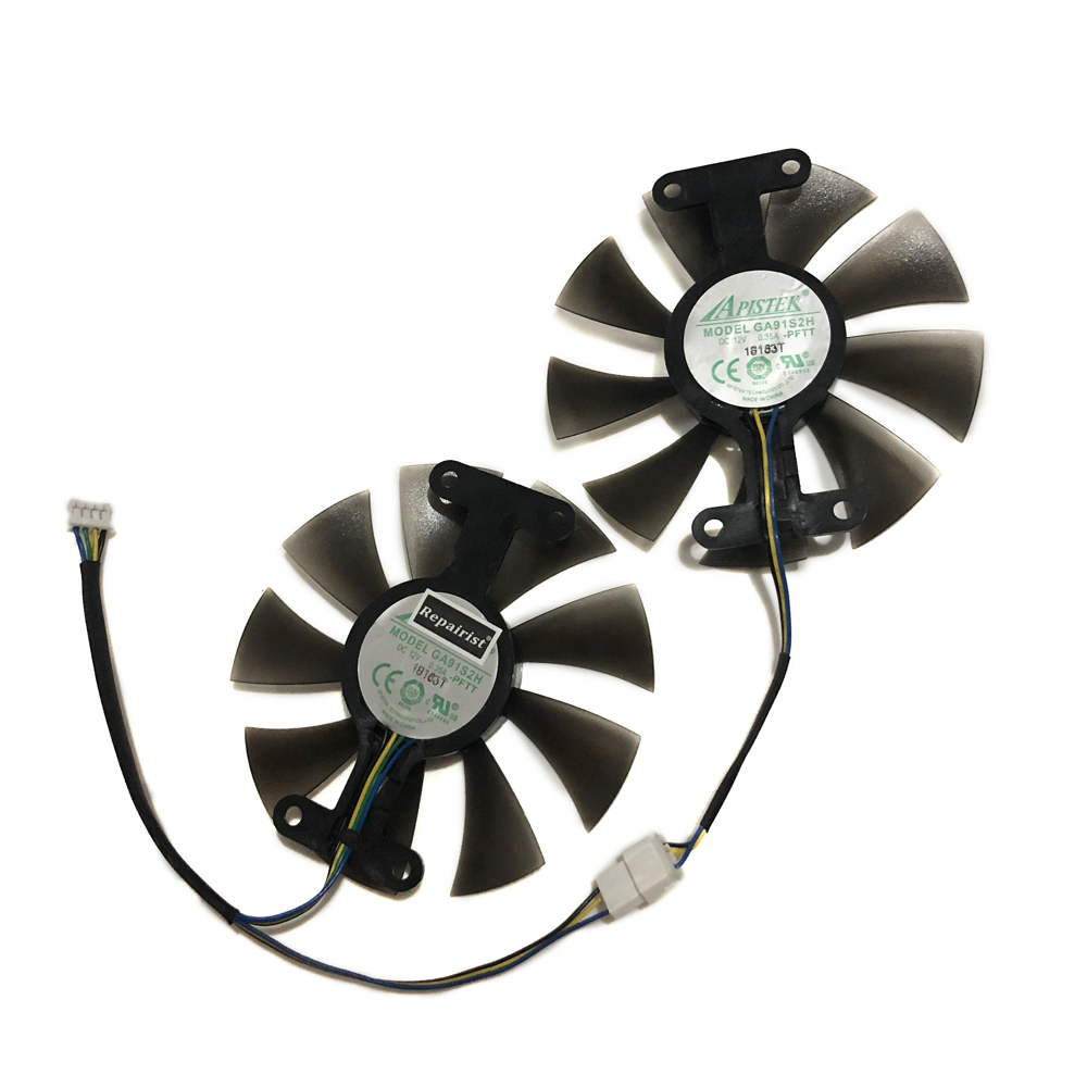 Ventilador de placa gráfica, r - Rx 580 8Gb 2048Sp Gpu avaliação e preço
