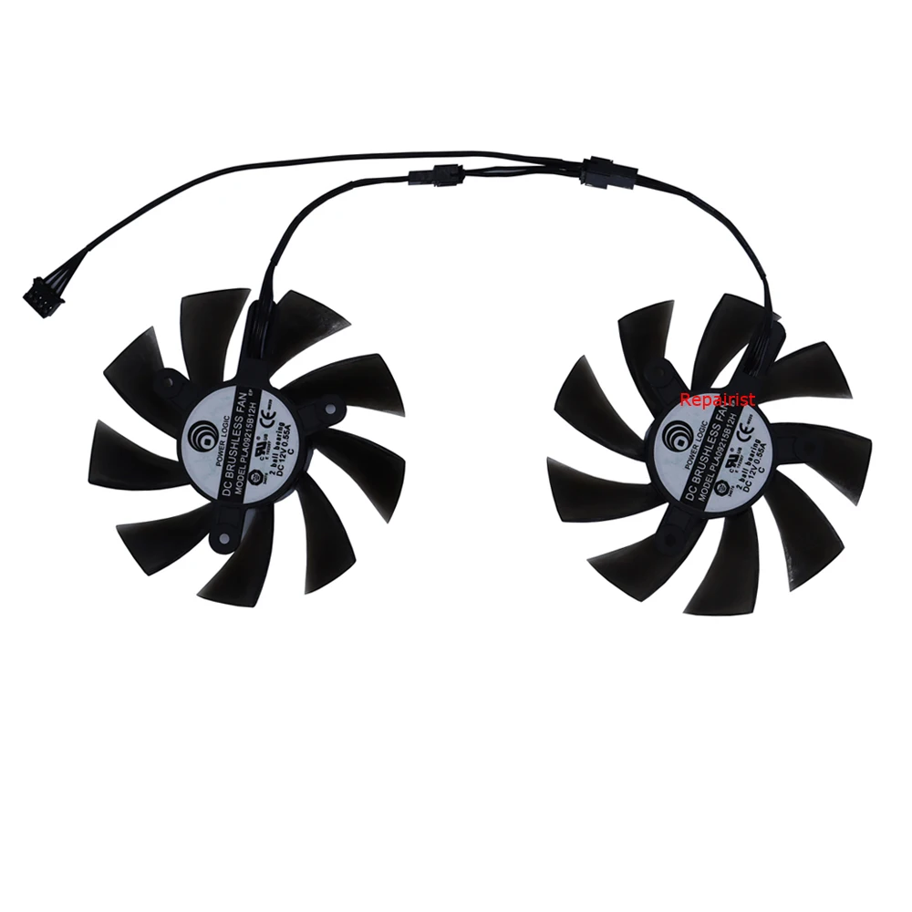 Ventilador de placa gráfica Gp - Rx 580 8Gb 2048Sp Gpu avaliação e preço