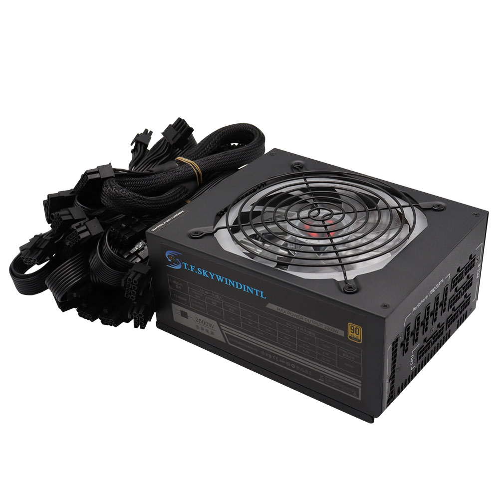 Modulador completo para Bitcoi - 2000W Atx Mining Power Supply avaliação e preço
