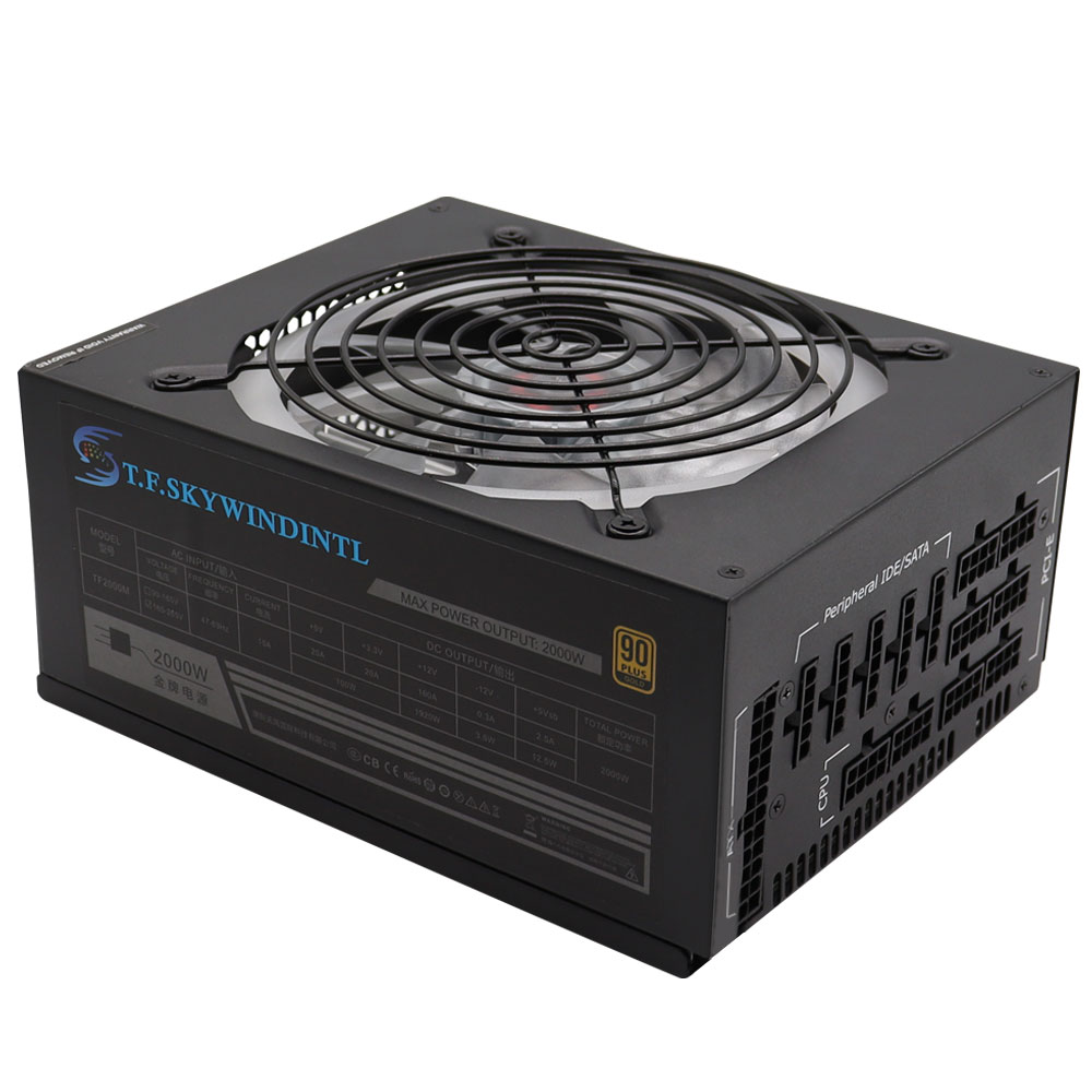 Modulador completo para Bitcoi - 2000W Atx Mining Power Supply avaliação e preço