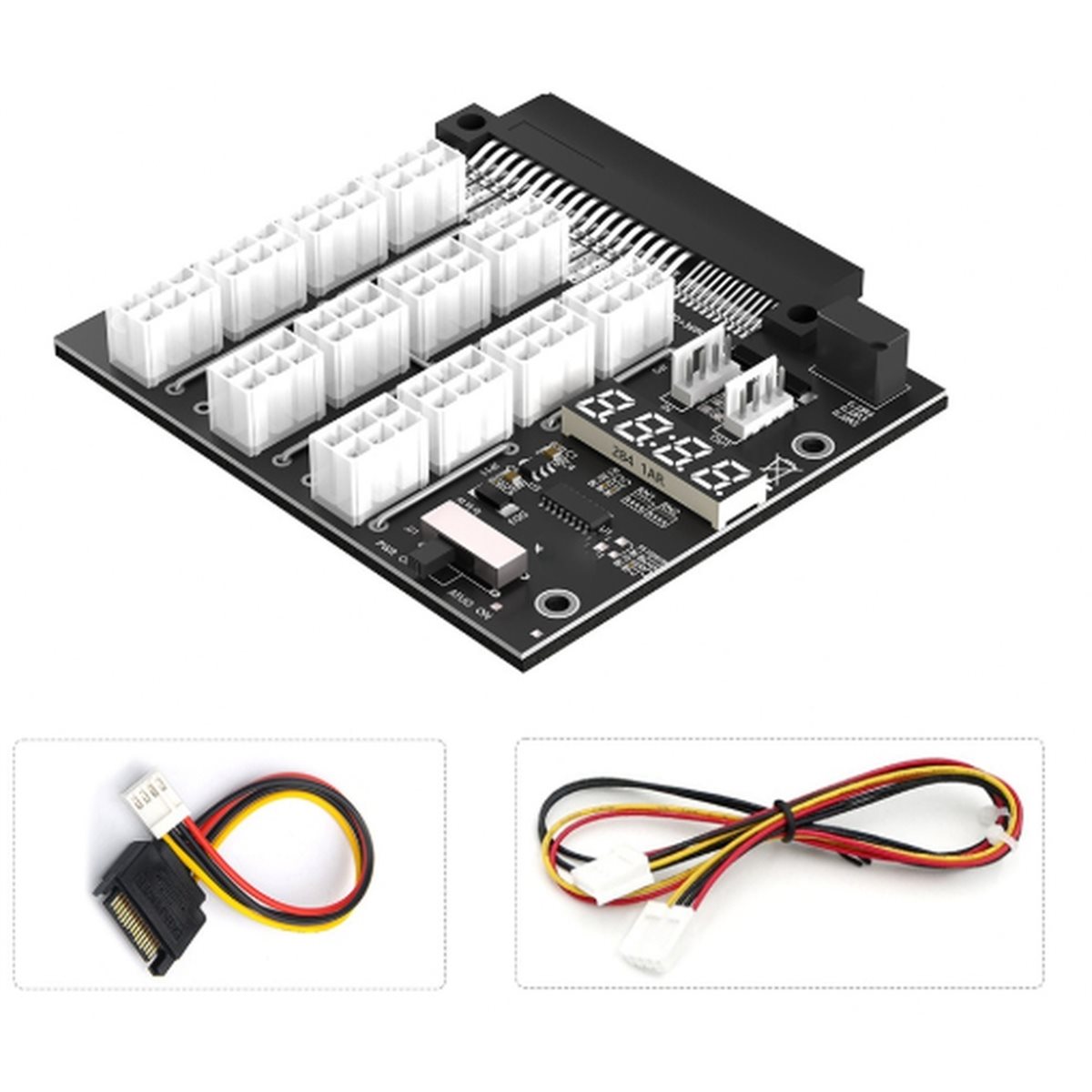 Placa de Conexão PCIe de 12 Po - 2400W Server Psu Breakout Board avaliação e preço