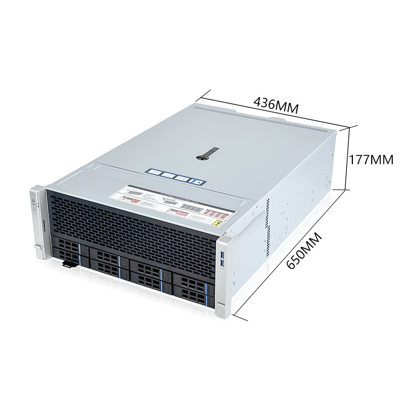 Chassi NAS ALEO 4U de 8 Baias  - 8 Gpu 4U Server Chassis avaliação e preço