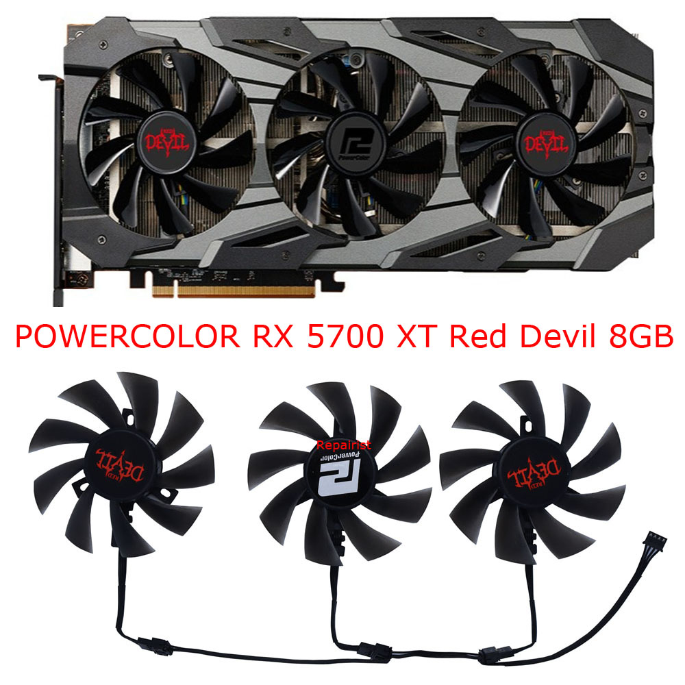 Conjunto de 3 Peças, DIY T1292 - Rx 5700 Xt 8Gb Video Card avaliação e preço
