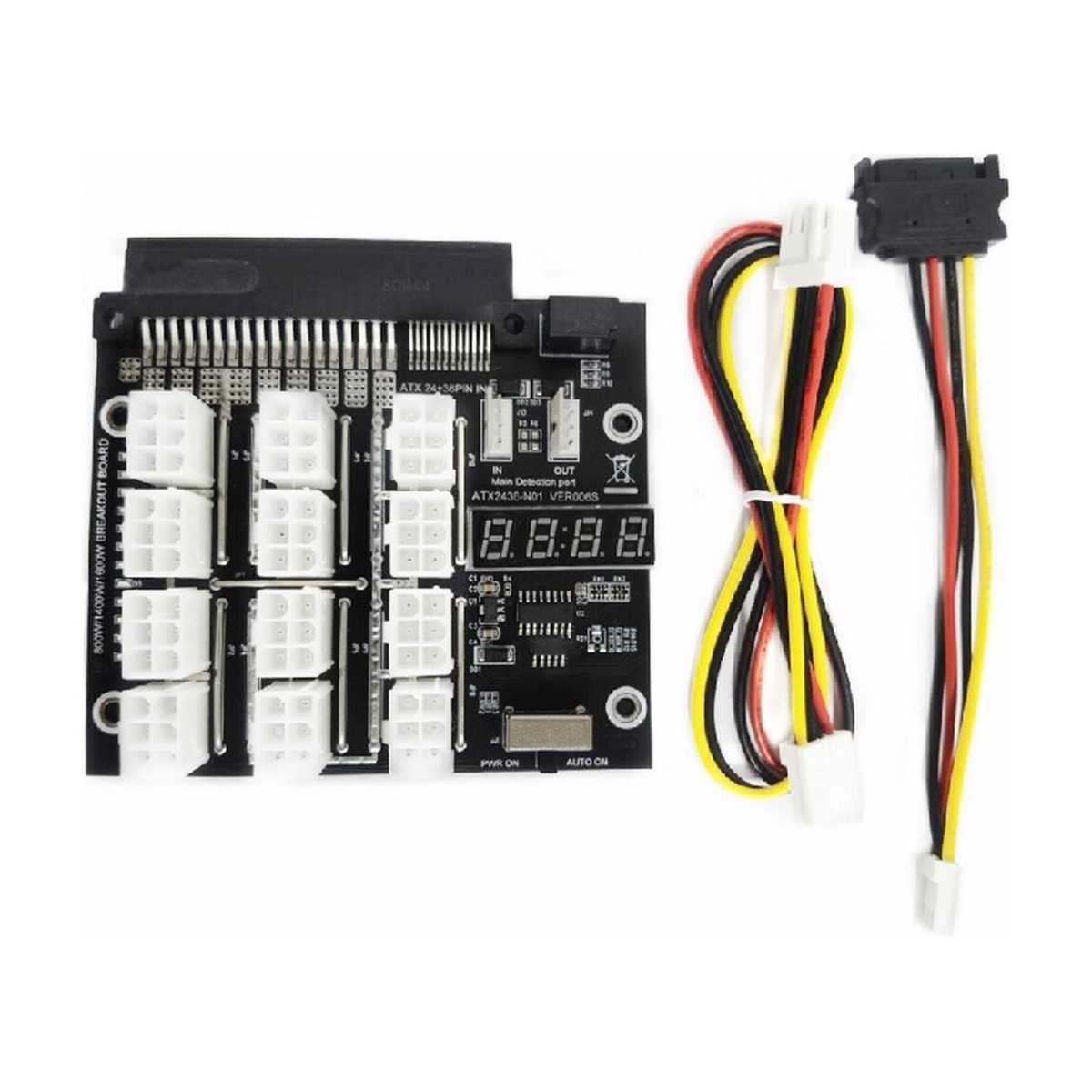 NOVO! Placa de Conexão PCIe de - 2400W Server Psu Breakout Board avaliação e preço